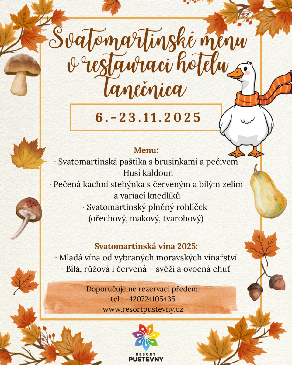 Svatomartinské  menu